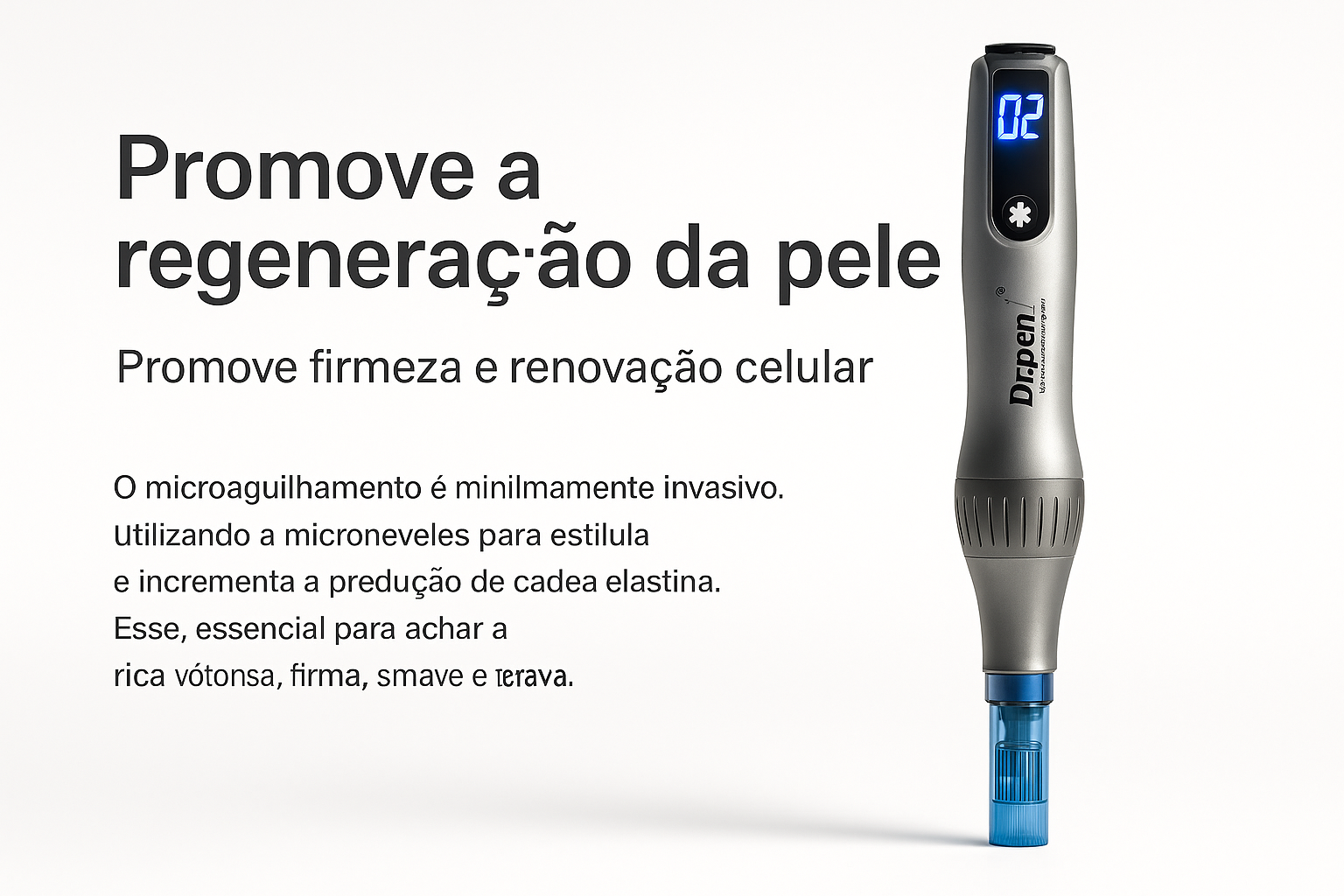 Dr. Pen M8s Premium Original – O Equipamento Profissional que elevou o nível do microagulhamento facial e capilar de alta performance