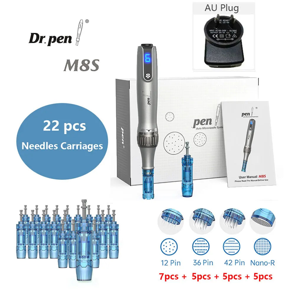 Dr. Pen M8s Premium Original – O Equipamento Profissional que elevou o nível do microagulhamento facial e capilar de alta performance