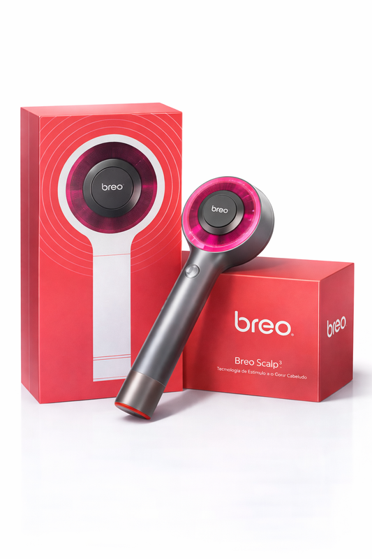 Breo Scalp 3 – Pente Laser à Prova d'Água para Estímulo Avançado do Crescimento Capilar • Carregamento Type-C