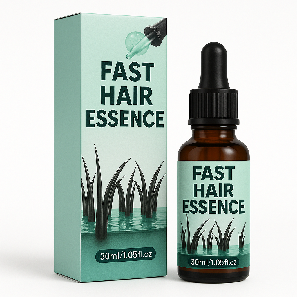 FAST HAIR ESSENCE – A Solução Definitiva para Reduzir a Queda e Reativar o Crescimento Capilar